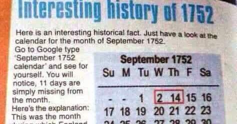 Life In Saudi Arabia Why Are 11 Days Missing In The Calendar Of 