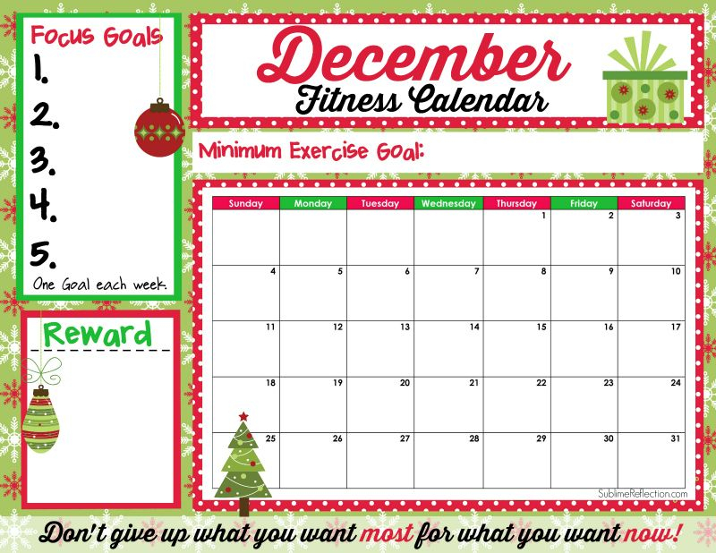 Madfit December Workout Calendar Noell Angelina