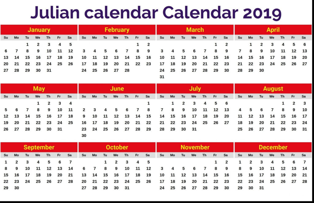 March 2025 Julian Date Calendar Dalila Magdalene