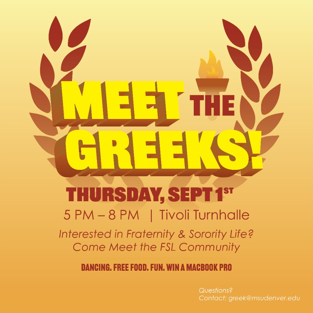 Meet The Greeks Thursday September 1 2022 5 8pm