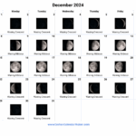Moon Phase Calendar December 2025 Mason Bibb