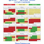 Most Accurate Disneyland Crowd Calendar Google Calendar Tips