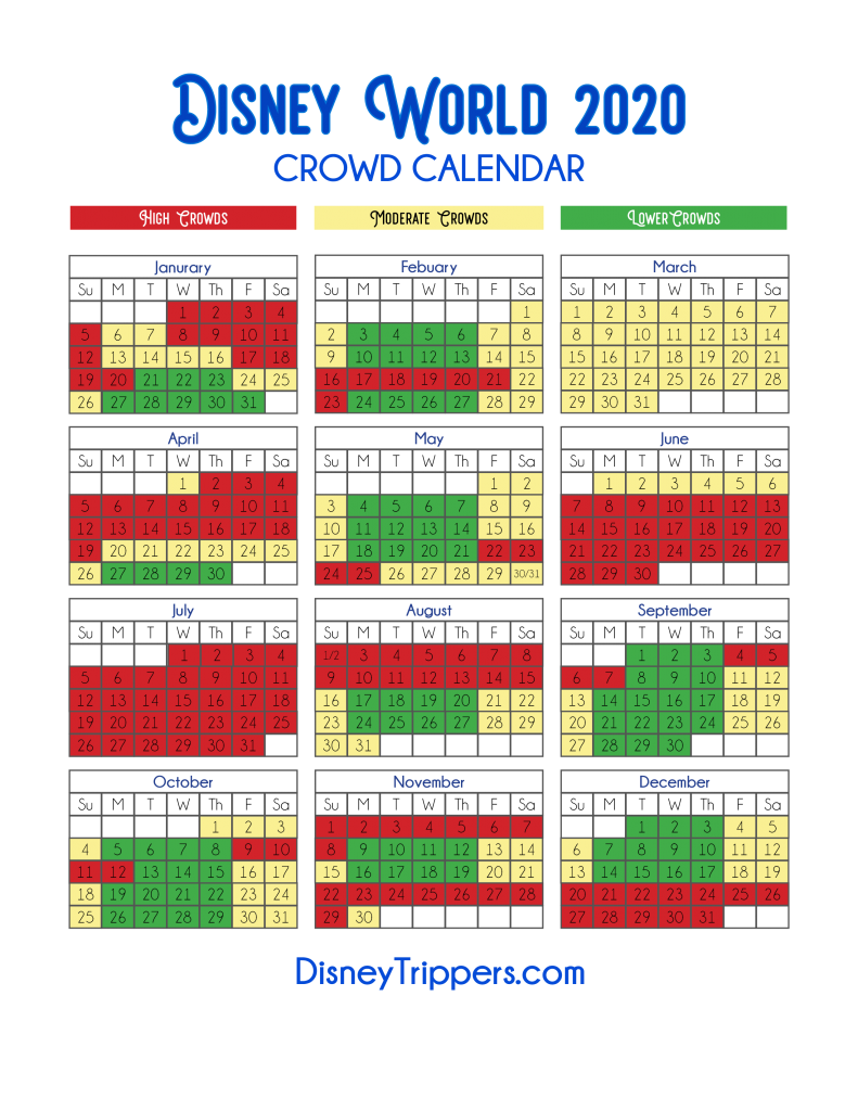 Most Accurate Disneyland Crowd Calendar Google Calendar Tips