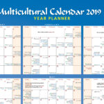 Multicultural Calendar 2025 Debra R Bryant