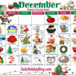 National Day Calendar December Prntbl concejomunicipaldechinu gov co