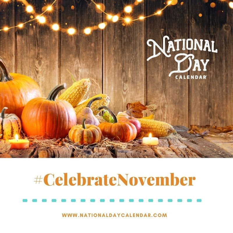 National Day Calendar For November Printable Monthly Calendar