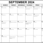 National Day Calendar September 2024 Calendar 2024 Printable