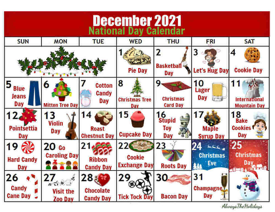 National December Calendar Rodie Chrysler