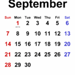 Nited States 2025 September Calendar Dean Luker Z