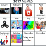 No Nut November Calendar