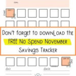 No Spend November 9 Success Tips For A No Spend Month A CENTSational