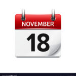 Nov 18 Calendar Teena Stacia