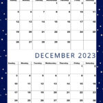 November 2023 Calendar December 2023 Calendar a4 Size pdf printable