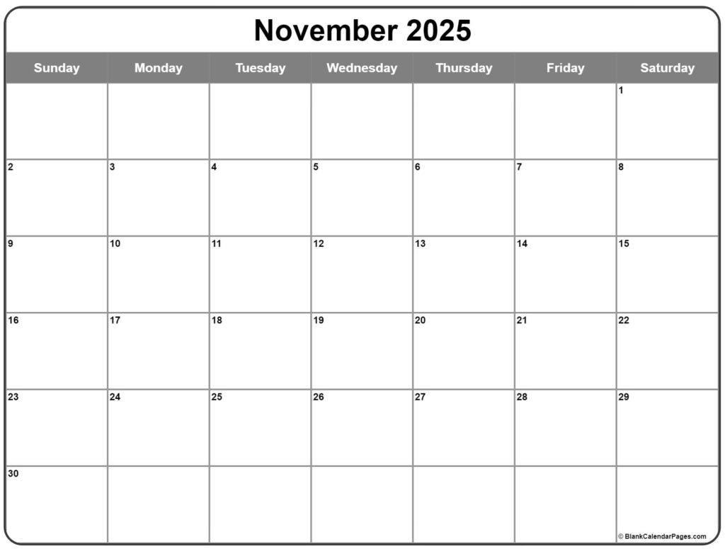 November 2023 Calendar Free Printable Calendars