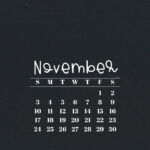 November 2024 Calendar Wallpaper 44 Cute IPhone Backgrounds