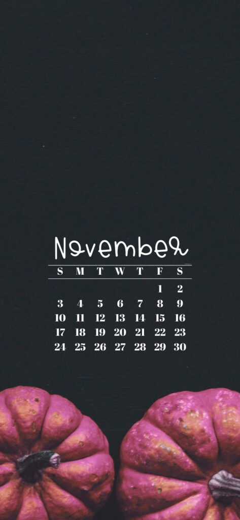 November 2024 Calendar Wallpaper 44 Cute IPhone Backgrounds