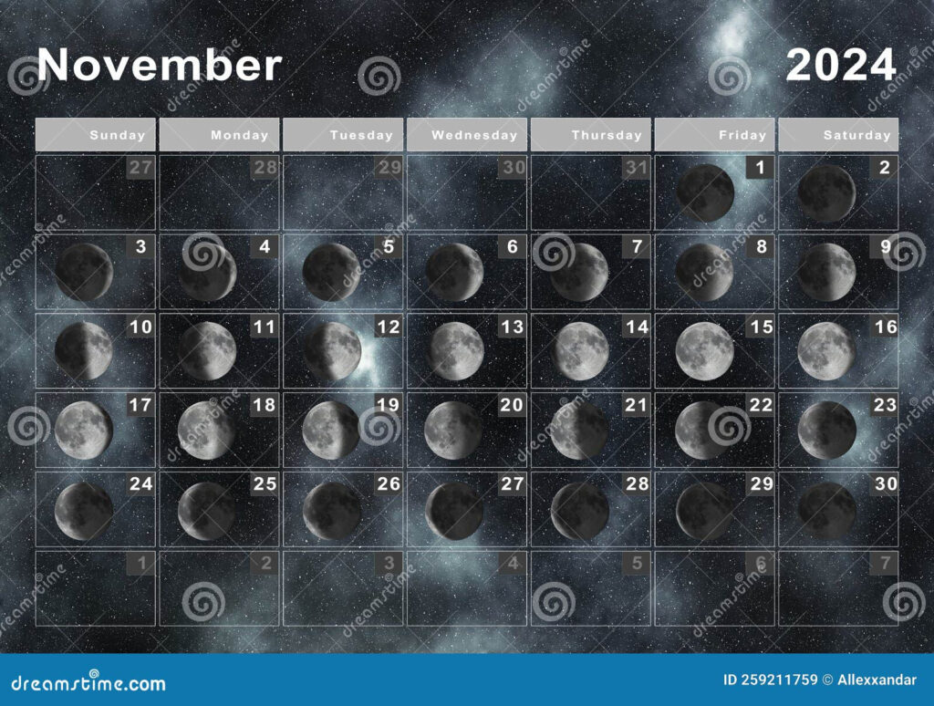 November 2024 Full Moon Phase Cherie Karrie