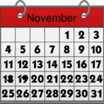 November Calendar Clip Art At Clker Vector Clip Art Online