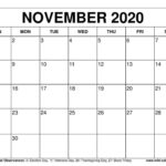 November Calendar Free Printable This Template Is Available As Editable