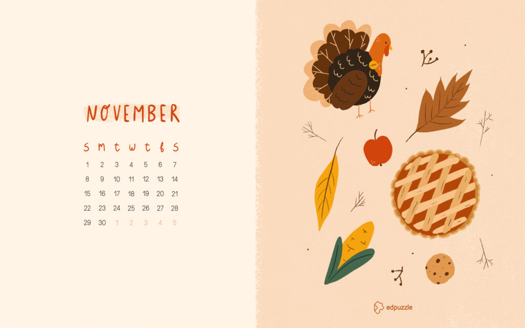 November Calendar Wallpaper Edpuzzle Blog