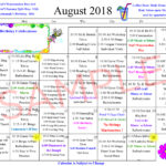 Nursing Home Activities Calendar