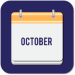 Oct Calendar Icon October Calendar Icon Png Clipart Full Size