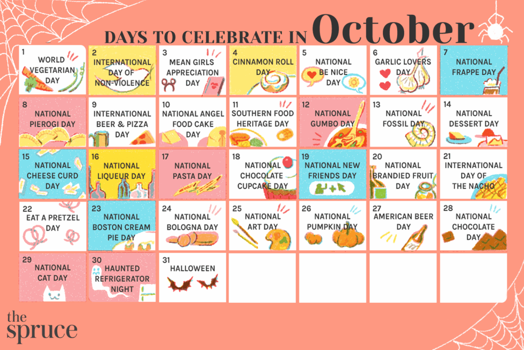 October 2022 Holidays And Observances