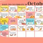 October 2022 Holidays And Observances