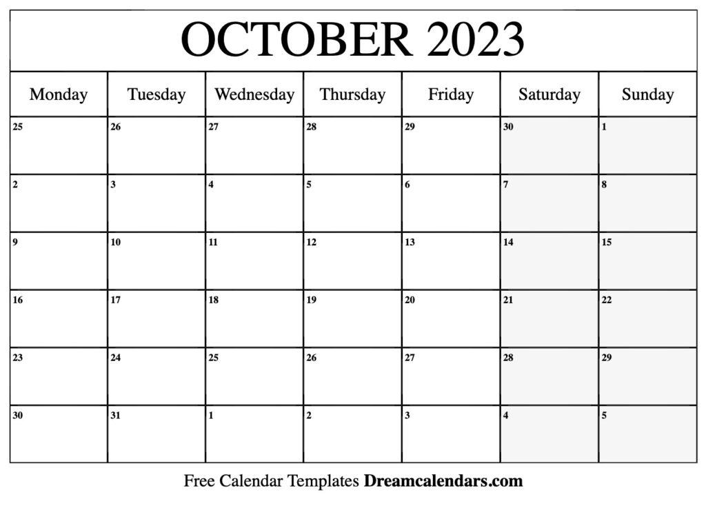 October 2023 2024 Calendars Free Printable With Holidays May 2023 