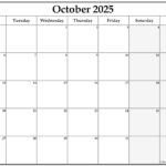October 2023 Monday Calendar Monday To Sunday