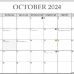 October 2024 Full Moon Calendar With Holidays Kati Carmela