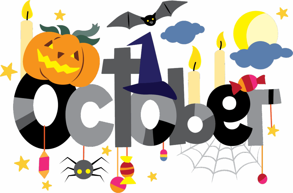 October Clip Art