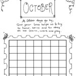 October Coloring Pages To Download And Print For Free