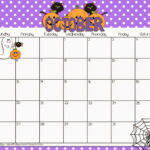October Month Printable Calendar