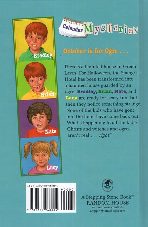 October Ogre Calendar Mysteries 10 Library Binding 