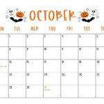 October Printable Calendar 2024 Monday Start Printable Calendar 2025