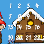 Online Advent Calendar From December 1st To December 24th Open A