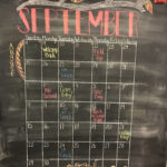 Pin On Chalkboard Calendar Ideas Chalkboard Calendar Whiteboard