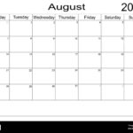 Planner For August 2023 Schedule For Month Monthly Calendar