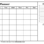 Printable Blank Monthly Calendar Excel Templates Printable Monthly