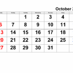 Printable Calendar 2025 Monthly October Jaxon Raven