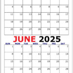 Printable Calendar May And June 2025 Sandi Valerie