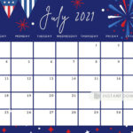 Printable Calendar Of July