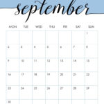 Printable Calendar September 2024 Printable Calendar 2024