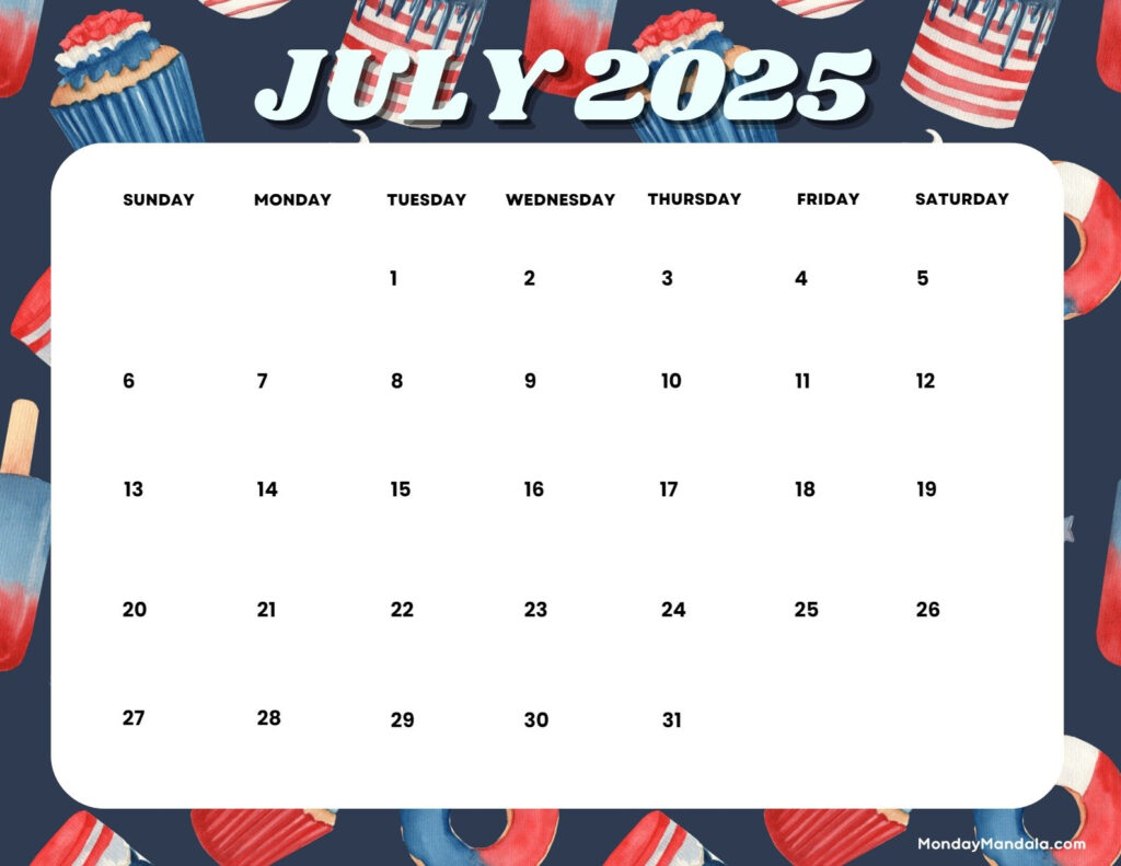 Printable Calendars For 2025 2026 Free PDFs 