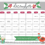 Printable Christmas Countdown Calendar