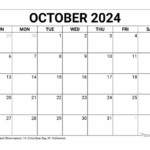 Printable Free Calendar For October 2024 Dacie Dorothy