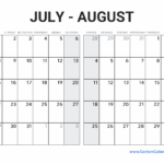 Printable June July August 2024 Calendar Free Ester Janelle