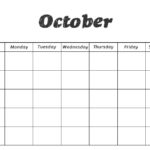 Printable Preschool Calendars