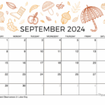 Printable September 2024 Calendar Pdf Download Britt Colleen